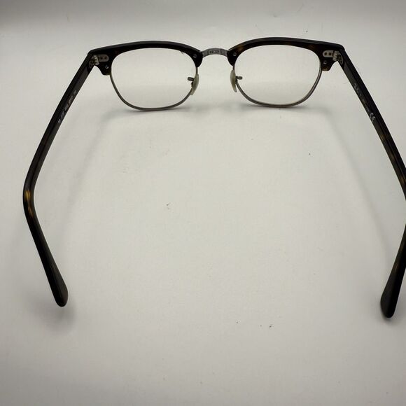 Ray-Ban RB5154 2012 Eyeglasses Clubmaster Havana Frames Only & Case 49-21-140 - Picture 6 of 8